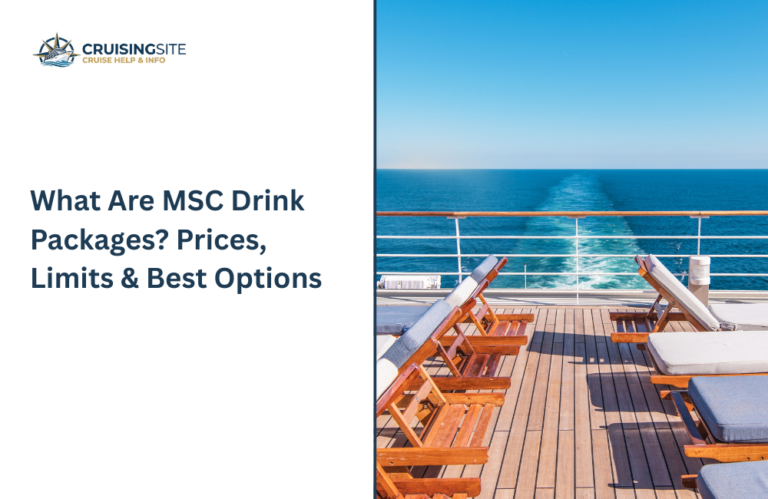 Read more about the article What Are MSC Drink Packages? Prices, Limits & Best Options