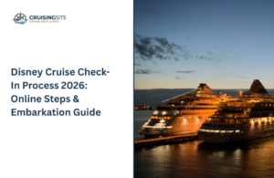 Read more about the article Disney Cruise Check-In Process 2026: Online Steps & Embarkation Guide