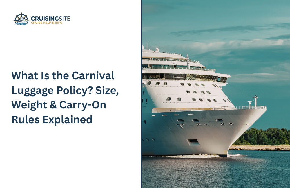 You are currently viewing What Is the Carnival Luggage Policy? Size, Weight & Carry-On Rules Explained