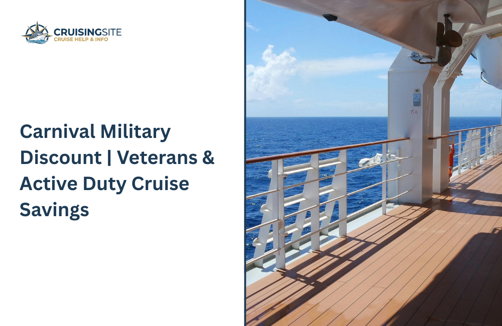 You are currently viewing Carnival Military Discount | Veterans & Active Duty Cruise Savings