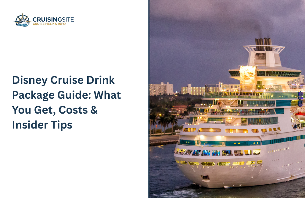 You are currently viewing Disney Cruise Drink Package Guide: What You Get, Costs & Insider Tips